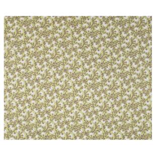 日本进口hokkoh80支有机棉纯棉面料全棉服装裙子手工印染幻花之梦