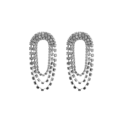 ins可拆卸双层街头流苏裙裤链