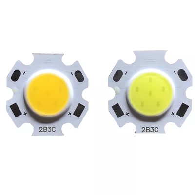 大功率集成COB面光源方形轨道灯射灯筒灯高亮灯片LED灯珠白光暖白