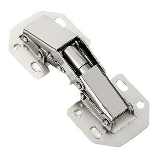 免开孔柜门铰链合页大全阻尼缓冲折叠衣柜门铰弹簧橱柜五金件配件