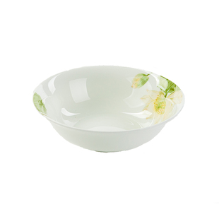 骨瓷5.5英寸斗笠碗敞口米饭碗餐厅酒店微波炉陶瓷碗商用日用斗碗