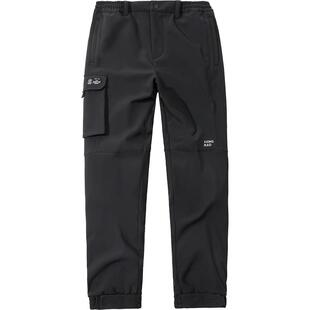 骆驼女装美式工装裤加绒冬季新款户外防水运动卫裤冲锋裤休闲裤子