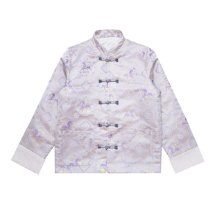 JAC梦想家童装【新年唐装战袍】骏马踏春~少年感男女童新中式外套