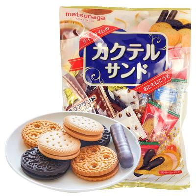 日本进口零食品松永组合什锦饼干