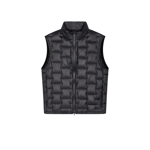 [黑支线/白鹅绒]速写outlets奥莱男装25春夏新品羽绒马甲修身