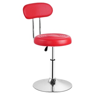 吧台椅家用可升降小圆凳理发美容滑轮凳子实验室升降椅可调节椅子