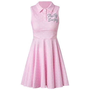 【奥莱】MAXRIENY无袖高腰伞摆钉珠绣连衣裙