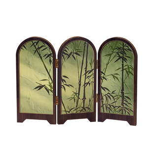 中古风玄关摆件入户门口鞋柜电视柜客厅软装家居装饰品高级感小众