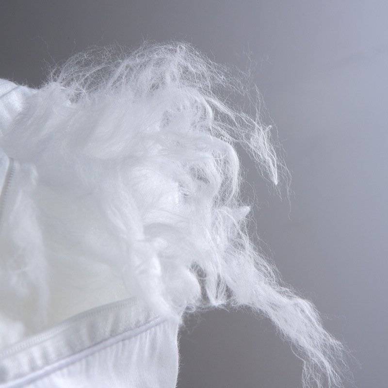 全棉枕芯五星级酒店纯棉丝绒软宾馆枕头羽枕枕回弹枕芯慢民宿