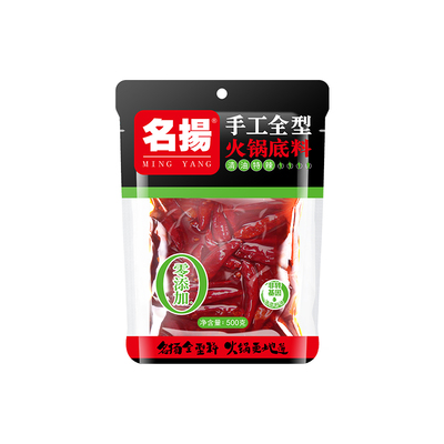 名扬清油特辣底料家用500g四川
