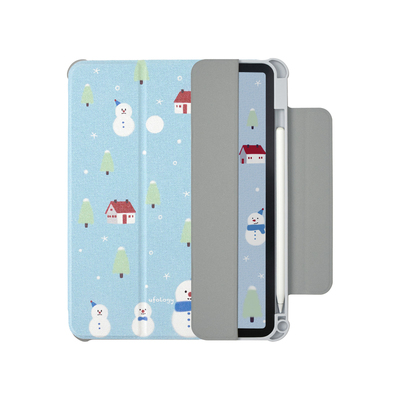 Ufology原创适用ipadair7保护壳pro11寸平板mini6/7保护套air4/5/6磁吸全包笔槽13寸苹果8/9/10/11代雪人冬