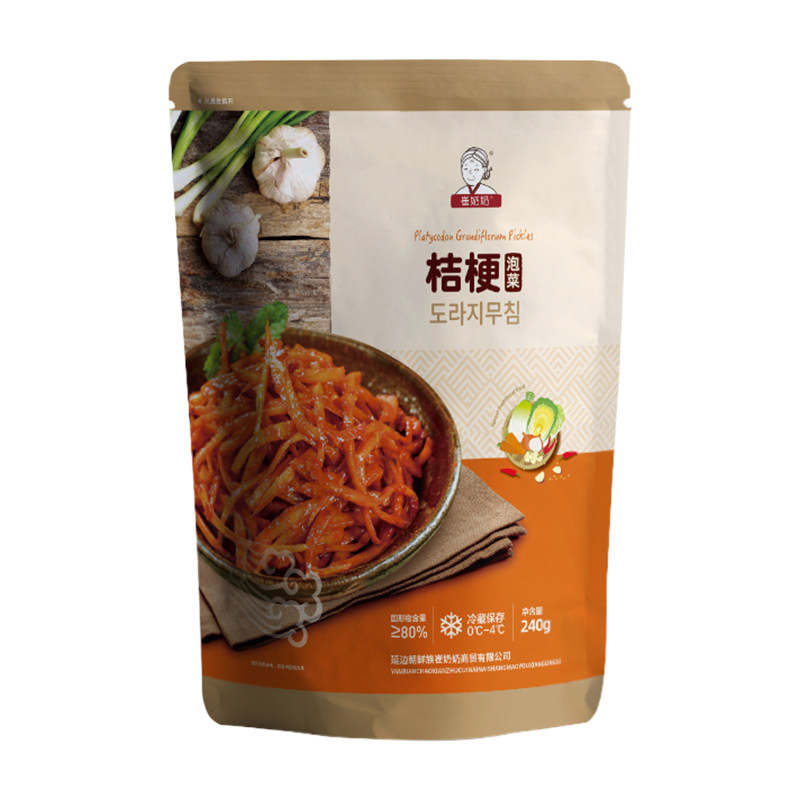 韩式桔梗狗宝咸菜延边朝鲜族小吃辣拌桔梗泡菜咸菜下饭菜东北小吃