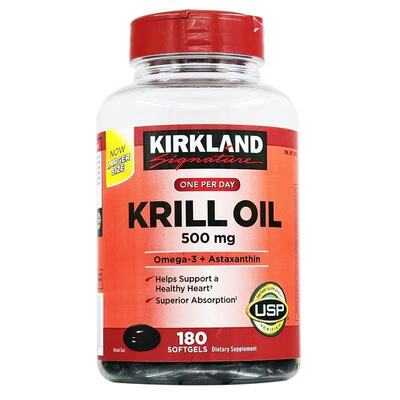 含税包邮KIRKLAND南极磷虾油