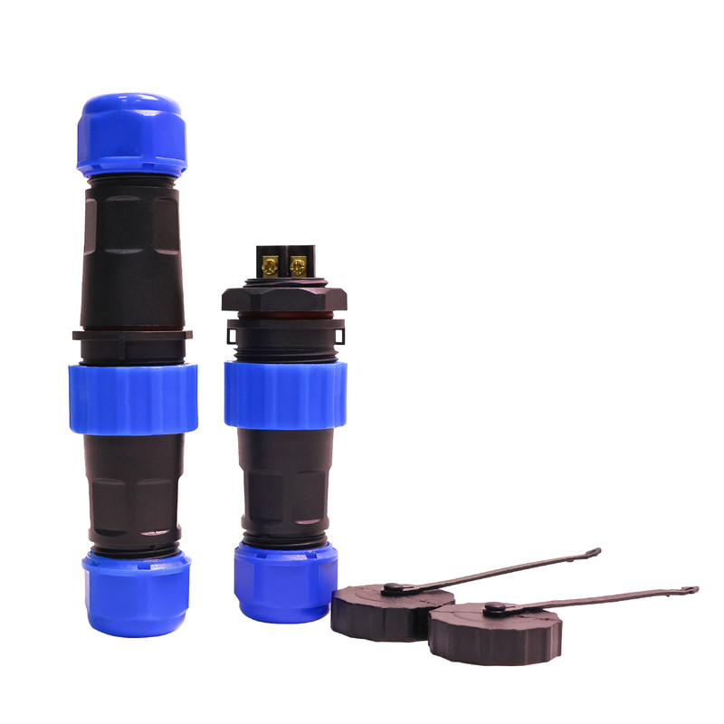 IP68防水免焊航空插头连接器