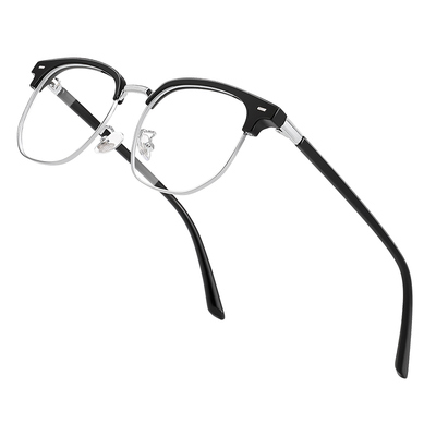 半框眼镜近视男款斯文理工镜框架