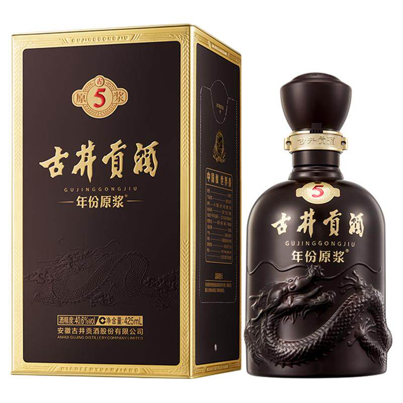 古井贡酒年份原浆古5浓香型白酒