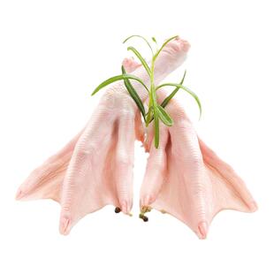 馋奇岛新鲜生鹅掌朗德鹅肉新鲜大鹅爪鹅脚掌现杀冷冻非老鹅掌2斤