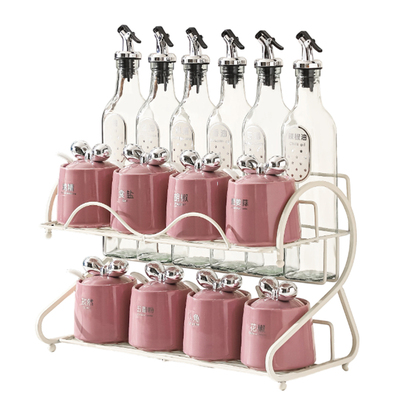 高颜值陶瓷调料罐套装乔迁送礼