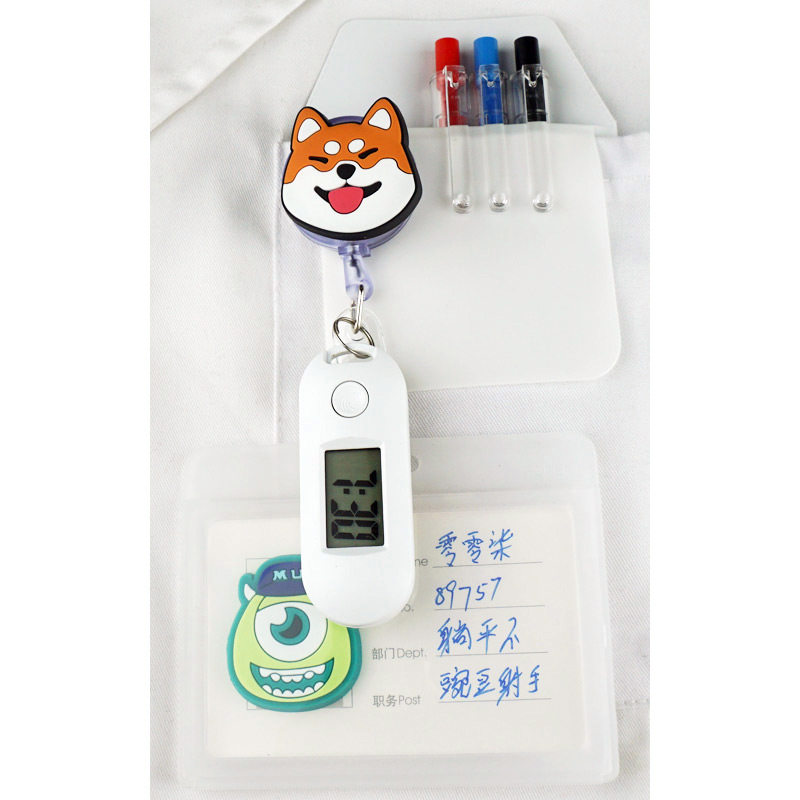 可伸缩学院派医生女款口袋护士表