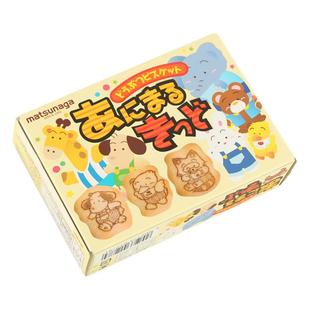 日本进口食品松永matsunaga动物饼35g宝宝磨牙零食儿童休闲饼干
