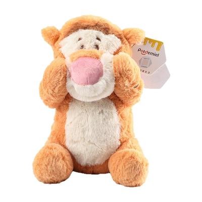 迪士尼噗噗小熊维尼玩偶贴贴磁吸毛绒玩具皮杰猪跳跳虎屹耳公仔