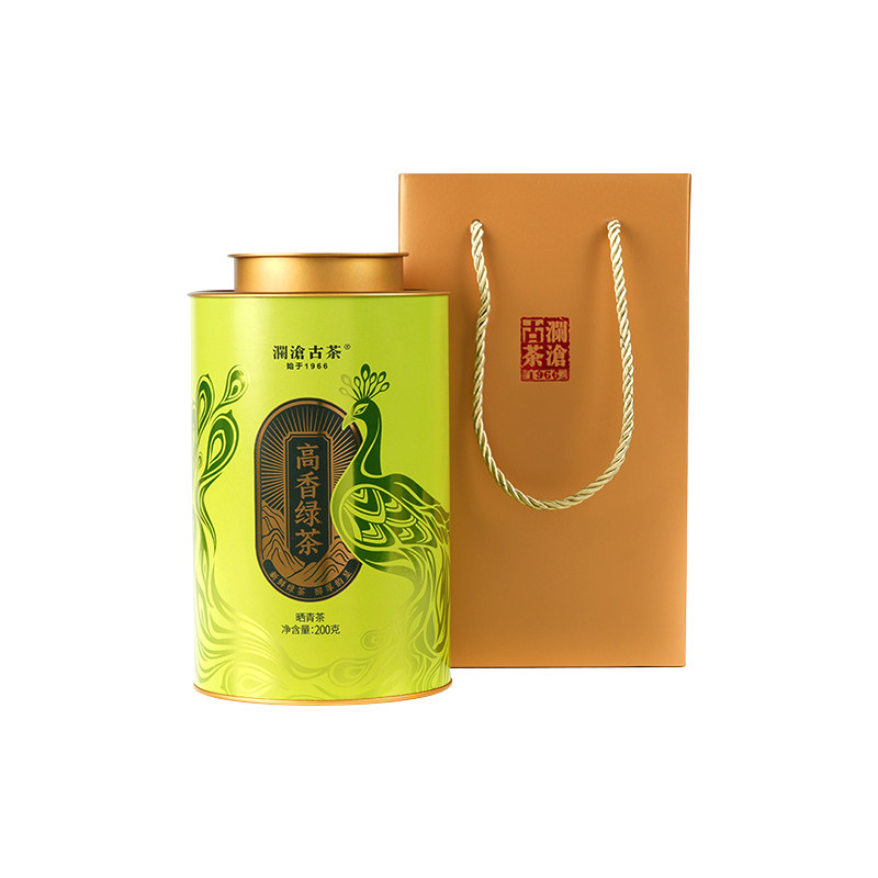 云南高香绿茶一级绿茶200gX2罐