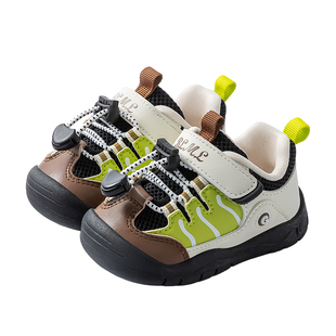 机能鞋女宝宝春秋新款儿童软底透气小童鞋子学步婴幼儿男宝运动鞋