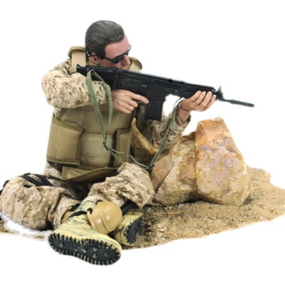 吃鸡关节可动和平精英手办模型