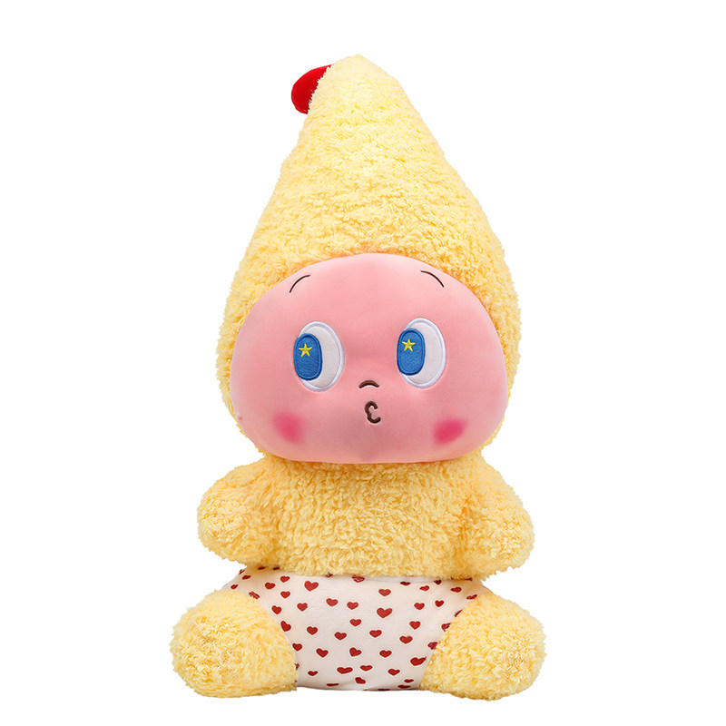 星星人婚礼娃娃毛绒玩具抱枕