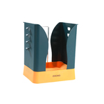 厨房壁挂式橱柜门垃圾桶创意可调节扩展客厅窄缝垃圾篓废纸篓筒