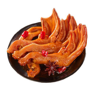 大晟土楼香脆鸭掌卤味零食鸭脚泡爪清香味福建特产龙岩泡鸭爪