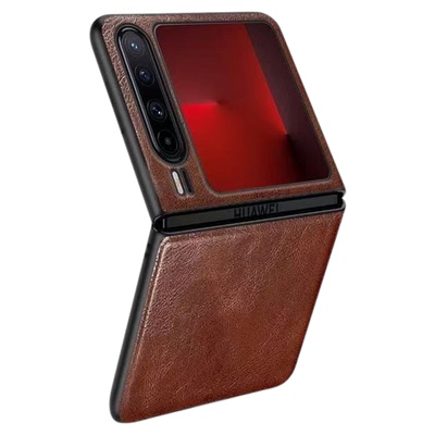 华为purax皮质防摔手机壳