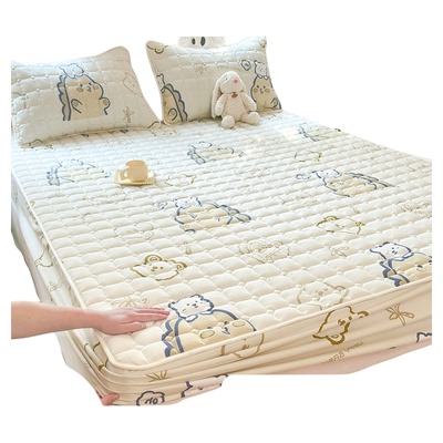 床笠罩2025新款四季通用床罩儿童单件床垫保护罩套隔脏全包床单