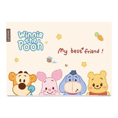 可爱卡通电脑贴膜易贴不留胶