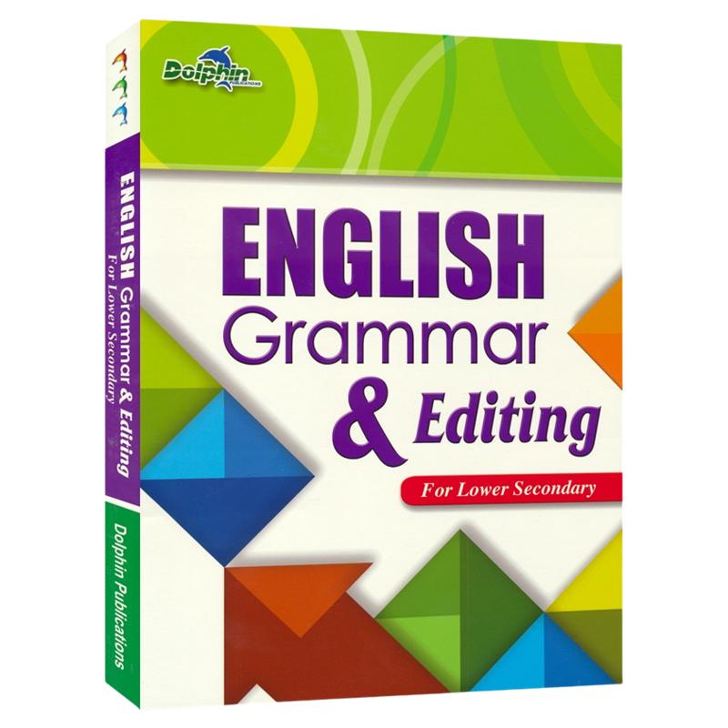 Dolphin English Grammar & Editing For Lower Secondary 新加坡英语语法与改错 初中低年级 英文原版进口图书
