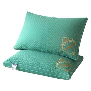 枕头酒店超软枕羽丝绒单双人枕芯成人护颈助眠宿舍家用枕心一对装