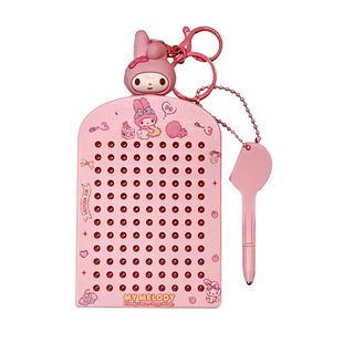 磁吸钢珠画板儿童走珠益智玩具写字板小号涂鸦磁铁解压板钥匙挂件