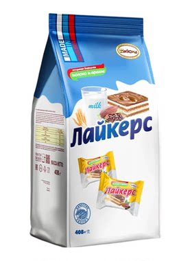 进口俄罗斯威化饼干阿孔特正品