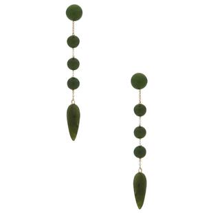 SOPHIE BUHAI PHOENICIAN 耳饰 绿色 REVOLVE小众新款