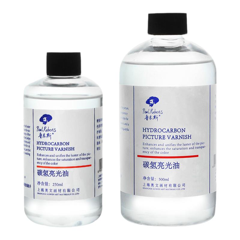 鲁本斯油画上光油媒介颜料绘画