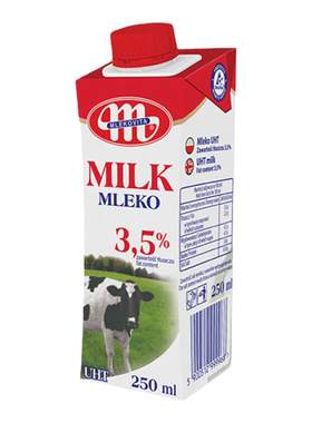 妙维塔3月产全脂纯牛奶250ml