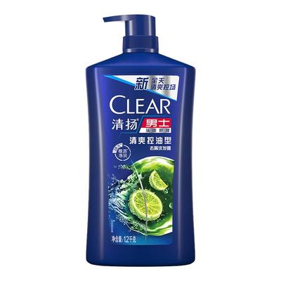 清扬洗发水露男士专用去屑止痒控油洗头膏清爽控油官方正品牌包邮