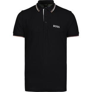 Hugo Boss男装高级上衣2026夏季新款高端商务休闲T恤短袖polo衫男