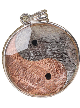 天铁陨石吊坠陨铁情侣925银项链