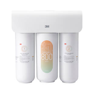 3M净水器800G直饮家用自来水过滤厨下净水器5年长寿命RO膜S823