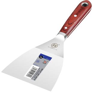 福冈超薄批灰刀不锈钢油灰刀小号抹子刮刀刮腻子铲刀油漆工具劈刀