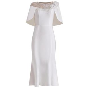 创意狐小礼服女平时可穿2025新款礼服裙高端轻奢晚宴会气质连衣裙