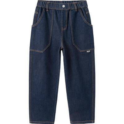 巴拉巴拉男童牛仔裤中大童裤子秋