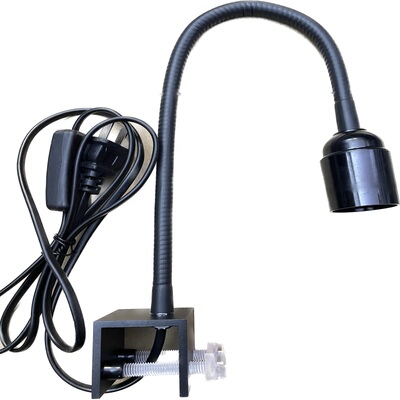 E27 lamp holder gooseneck clamp led lamp clip stand 灯架
