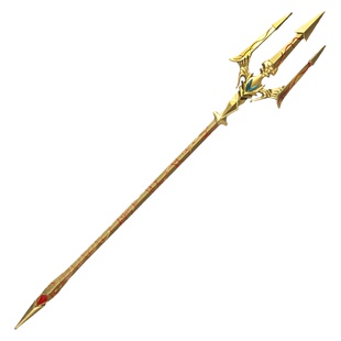 斗罗雷电三叉戟男孩玩具刀剑pu软胶元神三国兵器模型儿童礼物大号